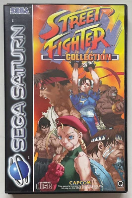 Street Fighter Collection - Sega Saturn PAL/SECAM - Complete - Great Condition - Image 1 of 4