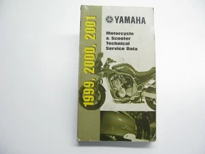 Manual de datos de servicio técnico Yamaha OEM 1999 2000 2001 motocicleta/scooter - Imagen 1 de 8