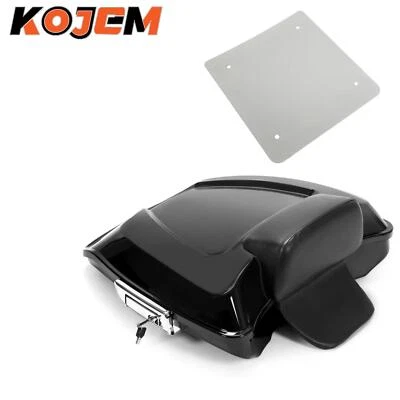 Razor Pack  Backrest For Harley Luggage Trunk Touring Road Street Glide 97-24 - Image 1 of 4