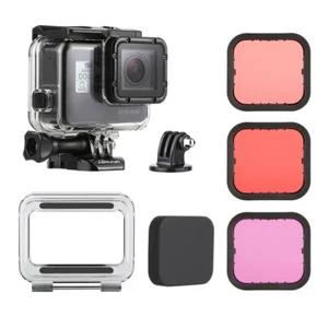 45M Underwater Waterproof Housing Case Diving Filter for GoPro Hero 5 6 7 Black - Picture 1 of 9