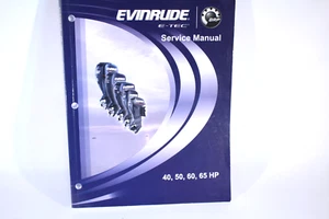 Manual de servicio EVINRUDE E-TEC 2008 SC 40 HP 50 HP 60 HP 65 HP 5007525 - Imagen 1 de 4