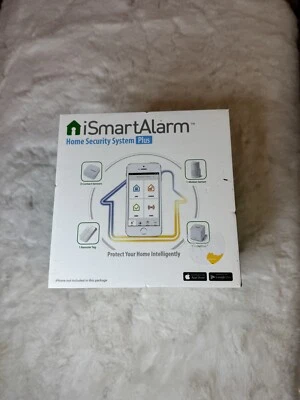 iSmartAlarm Home Security System | CubeOne Base, 4 Sensors, 2 Remotes | NEW OPEN - Image 1 of 4