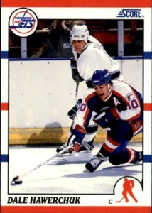 Dale Hawerchuk 1990-91 Score Card #50 - Picture 1 of 2
