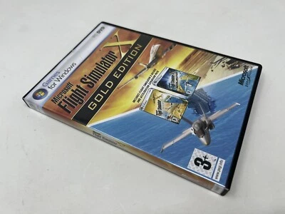 Microsoft Flight Simulator X Gold Edition PC Windows w/Acceleration Expansion ! - Image 1 of 3
