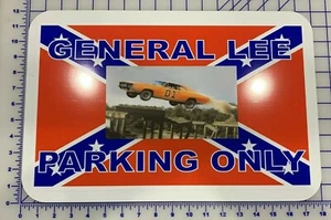 Dukes of Hazzard General Lee Aluminum sign 12X18 Commercial Grade Vinyl - Picture 1 of 2