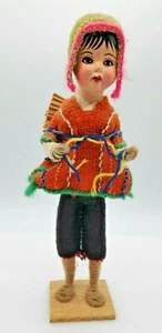 Vintage Peruvian Doll Collectors Keepsake Rare Vintage - Picture 1 of 5