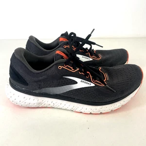 Brooks Glycerin 18 Running Shoes Trainers Size UK 8.5 EUR 42.5 Black Coral White - Picture 1 of 14
