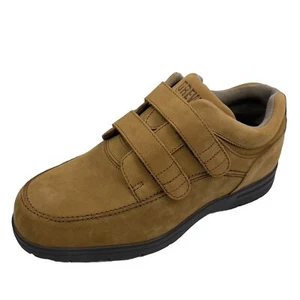 Drew Traveler V 44908 Orthopaedic Shoe Mens Size 9.5 Wide Cognac Nubuck Leather - Foto 1 di 15