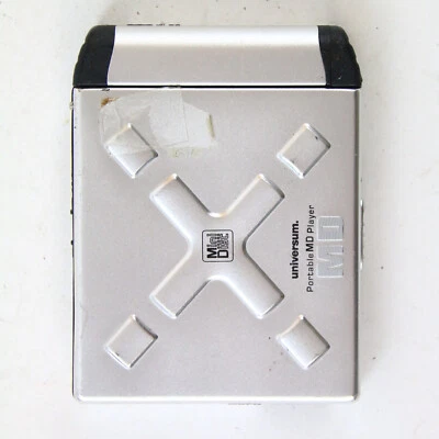Tragbarer CD Player Mini Disc Universum MDP 1095 Silber Gebraucht Defekt - Bild 1 von 3