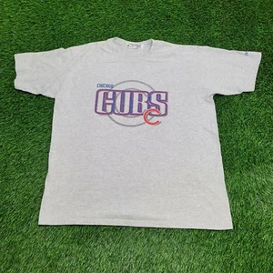 Vintage 1998 Reebok Chicago Cubs Shirt 2XL 25x30 Gray - Picture 1 of 15