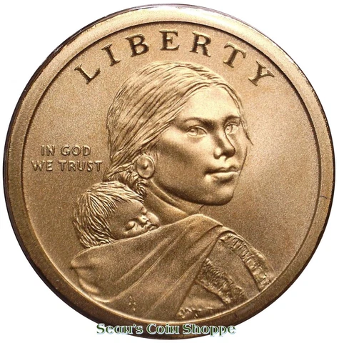 2017 S Enhanced Uncirculated Sacagawea Sac Dollar $1 Native American Gem BU Cover