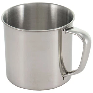 OUTDOOR Camping Taza Acero Inoxidable 300/500 ml Taza Café Taza BW Vajilla - Imagen 1 de 8