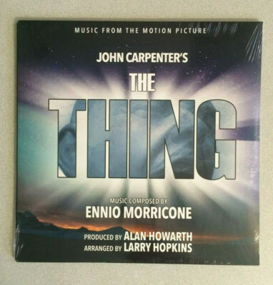 John Carpenter's THE THING Music From 2 LP Ennio Morricone VINYL NEW Only 800 SS - Image 1 of 4