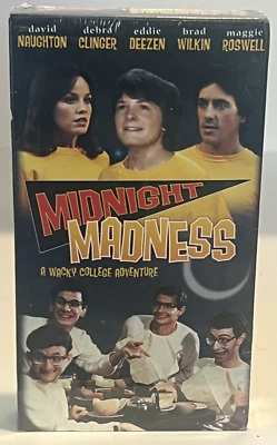 Midnight Madness Vhs 1980 New Michael J Fox First Feature Film - Imagem 1 de 4
