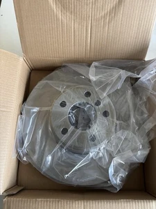 1x Brake Disc Vented fits BMW X5 E53 3.0 Front 00 to 06 332mm - Picture 1 of 5