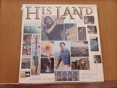 Cliff Richard His Land Soundtrack Christian Vinyl LP Record  1970 Foto 1 de 4