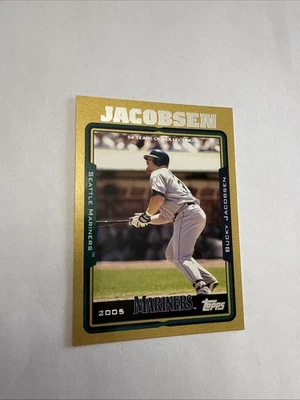 2005 Topps Gold #394 Bucky Jacobsen #’d/2005 - Image 1 of 2
