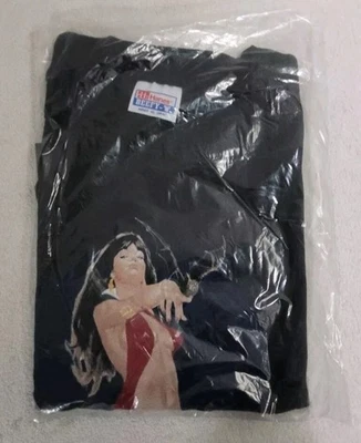 Graphitti Vampirella Black T-Shirt Adult XL Original Factory Seal Vintage 1995 - Image 1 of 4
