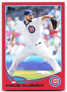 🔥 2013 Topps Update #US62 Carlos Villanueva Red - Picture 1 of 2