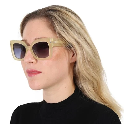 Marc Jacobs Grey Shaded Butterfly Ladies Sunglasses MJ 1073/S 040G/9O 53 - Image 1 of 4