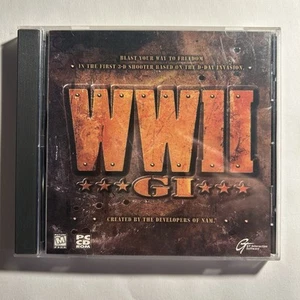 Segunda Guerra Mundial GI - ¡Este es el Día D! Juego de disparos 3D basado en el día D (PC, CD-ROM 2000) CIB - Imagen 1 de 5