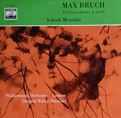 Max Bruch. Violinkonzert g-moll. Yehudi Menuhin. LP 7". - Bild 1 von 2