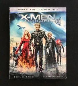 X-MEN 3-Film Collection (Blu-ray + DVD + Digital) w/Slipcover BRAND NEW - Picture 1 of 3