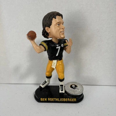 De colección FOREVER COLLECCIONABLES Leyendas PITTSBURGH STEELERS Ben Roethlisberger Foto 1 de 4