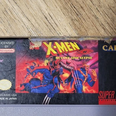 Super Nintendo X-Men Mutant Apocalypse Cartridge Only C16 - Image 1 of 4