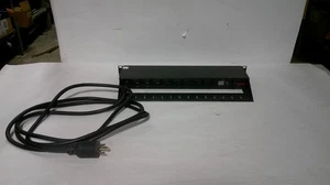 APC AP7801 8-Outlets Metered Rack PDU 120V 16A NEMA L5-20P Connector - Picture 1 of 9