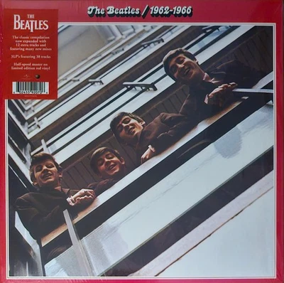 The Beatles - 1962-1966 - 3 LP | Black - New/Sealed Vinyl | 2023 - Import - Image 1 of 4