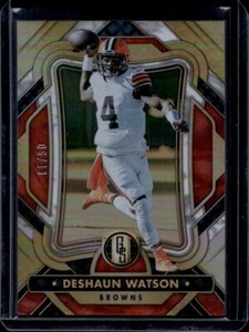 2023 Panini Gold Standard Deshaun Watson /49 White Gold