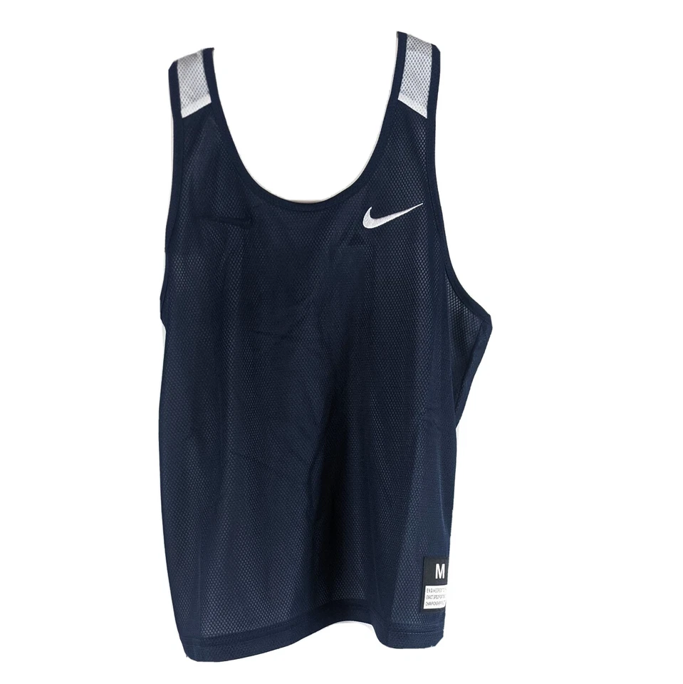Girls Reversible Sports Jersey Blue White Nike