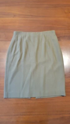 Falda recta y tostada lápiz Burberry para mujer talla 14 Foto 1 de 3