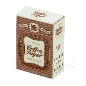 Casa delle bambole in miniatura Tate and Lyle caffè zucchero