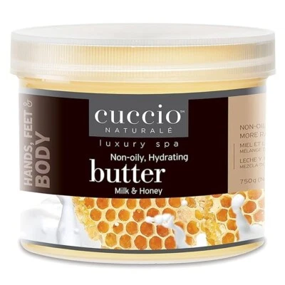 Cuccio Naturale Luxury Spa Non-Oily Hydrating Butter Blends Milk & Honey - 26 Oz - Image 1 of 4