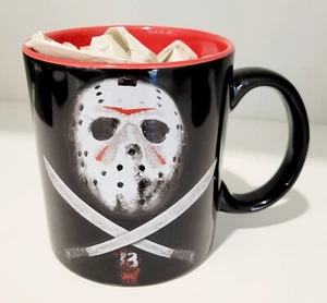 JASON VOORHEES Coffee Mug 20oz Cup Friday The 13th Large - NEW - Picture 1 of 5