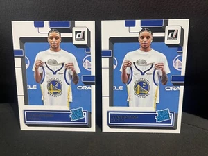 (2) 2022-23 Panini Donruss Rated Rookie Ryan Rollins #244 Warriors - Bild 1 von 2