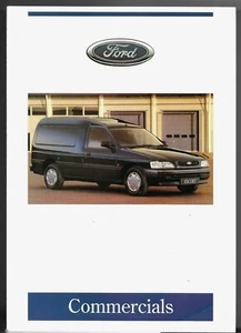 Ford Escort Van 1995 Export Markets Foldout Sales Brochure In English 40 60 - Picture 1 of 1