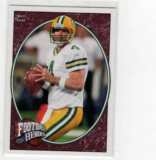 2008 Brett Favre Upper Deck Football Heroes #8 Free Shipping (F475) - Image 1 of 1