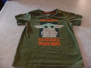 STAR WARS SIZE 4T BOYS GROGU GRAY T SHIRT - Picture 1 of 3