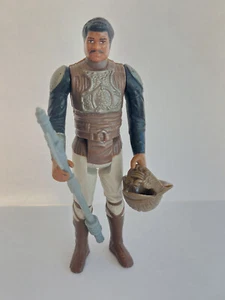 Star Wars Kenner Vintage 77-85 Lando Calrissian (Skiff Guard) completo originale - Foto 1 di 7