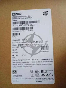 1PC NEW SIEMENS Inverter 6SL3210-1PE12-3AL1 6SL3 210-1PE12-3AL1 - Picture 1 of 2