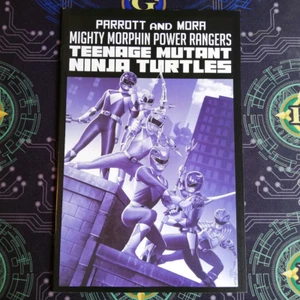 Power Rangers TMNT Ninja Turtles II #1 Black & White Parrott Mora IDW Comic ✅ - Bild 1 von 6