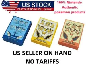 Lot 3 Packs Pokémon TCG Eevee Advanced Theme Card Sleeve Set (Total 192 Pieces) - Picture 1 of 7