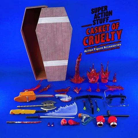 Super Action Stuff! Sealed Casket of Cruelty 1/12 Action Figure Accessories Cover