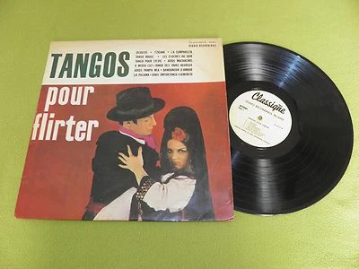 Manuel Santo Et Son Orchestre Typique - Tangos Pour Flirter - RARE 196? LP Latin - Image 1 of 3