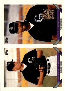 1993 (ROCKIES) Topps Inaugural Marlins #621 Mike Kotarski/Greg Boyd/10000