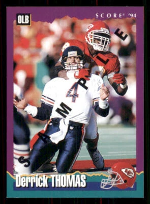 1994 Score #257 Derrick Thomas - Image 1 of 2
