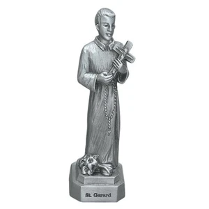 St. Gerard 3,5" Zinnstatue Figur NEU Made in USA - Bild 1 von 1